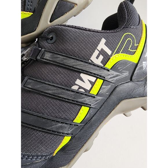 Men\'s Adidas Terrex Swift R2 Gore-Tex Hiking Shoes Black Yellow - Size 9 main image 7